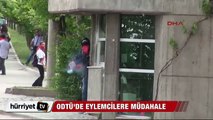 ODTÜ'den Adalet Bakanlığı'na yürümek isteyen gruba müdahale