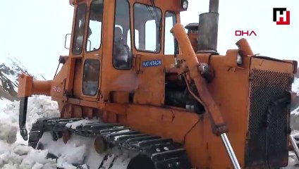 Kardan dolayı 5 aydır kapalı kalan Ovit Dağı geçidi açıldı