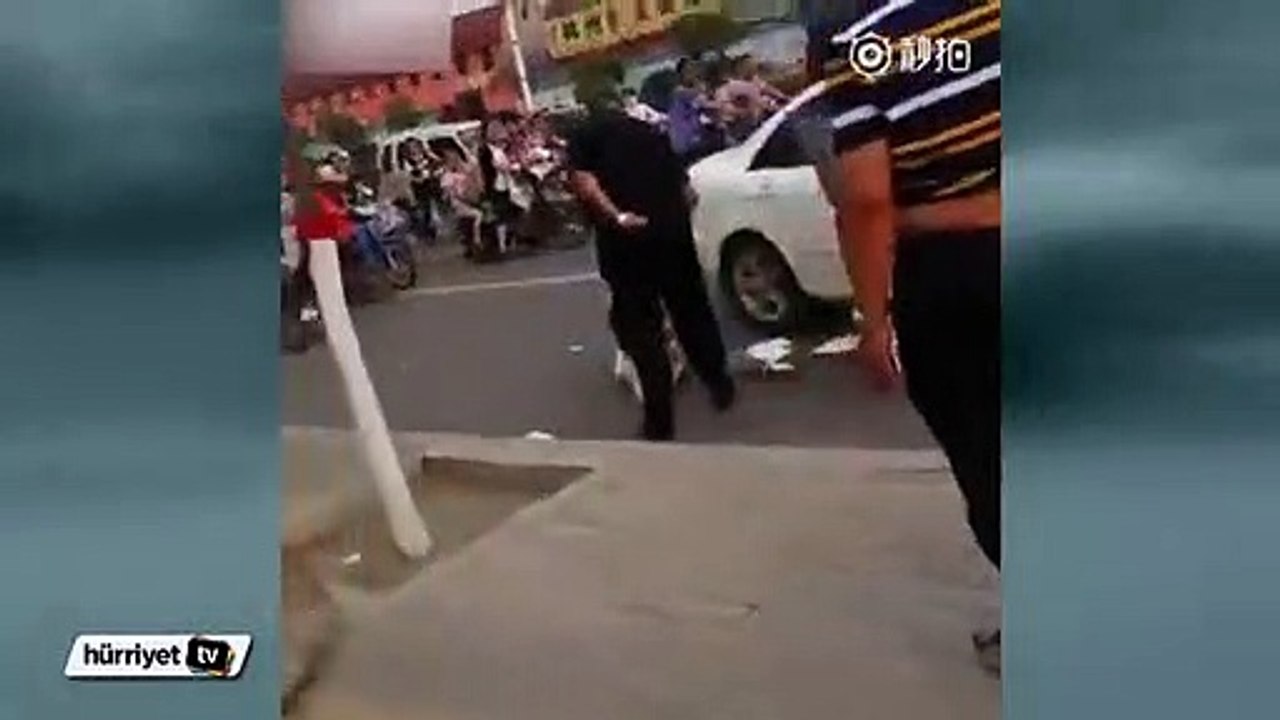 Öfkeli kocadan meydan dayağı