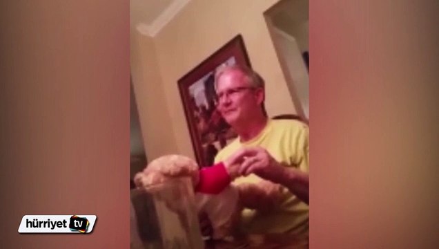 Dede olacağını öğrenen adamın şaşkınlığı