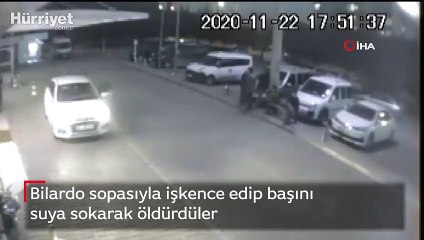 Bilardo sopasıyla işkence edip başını suya sokarak öldürdüler