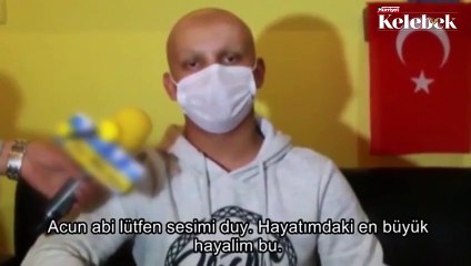 Caner'in hayali gerçek oldu!