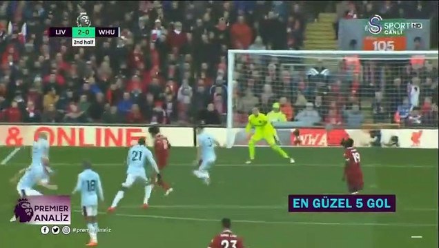 Premier Lig'de haftanın golleri burada!