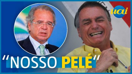 Bolsonaro quer permanência Guedes: 'nosso Pelé'