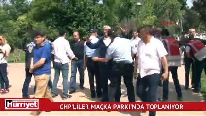 CHP'liler Maçka Parkı'nda toplanıyor