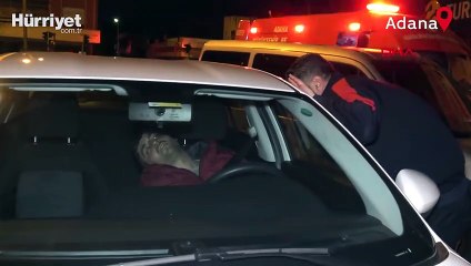 Direksiyon başında uyuyakaldı, ekipler alarma geçti!