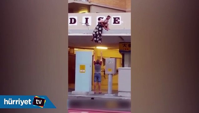 Kadını tutmaya çalışırken başlarına gelmeyen kalmadı