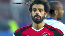 لحظة هدف صلاح فى الكونغو  وصعود مصر كأس العالم 2018 .. بصوت الجماهير