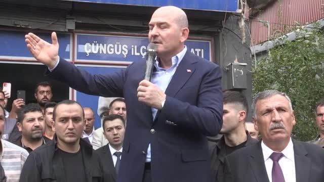 DİYARBAKIR - Bakan Soylu: Dünyada gıda krizi var, doğru mu? Buğday krizi var. Bunu kim aştı? Recep Tayyip Erdoğan aştı