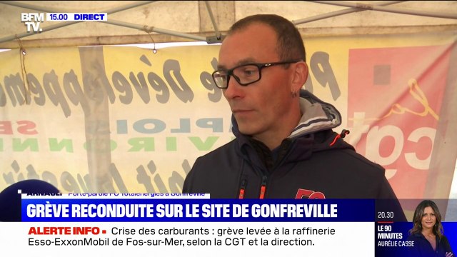 Grève reconduite sur le site de Gonfreville: On demande une vraie négociation , explique un représentant FO
