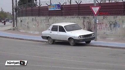 Plakasız 'Beyaz Toros', bomba alarmına neden oldu