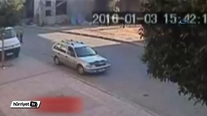 Kapkaç anı saniye saniye görüntülere yansıdı