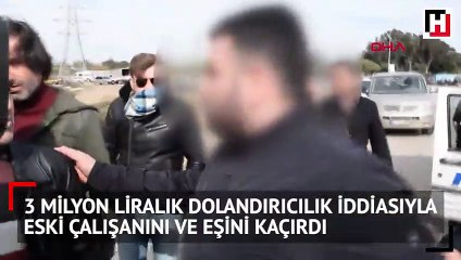 İş adamı yanında çalışan karı kocayı kaçırdı!