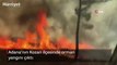 Son dakika haberler... Adana'nın Kozan ilçesinde orman yangını