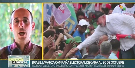 Candidatos brasileños a balotaje presidencial prosiguen campaña electoral
