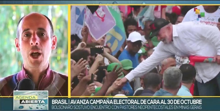 Candidatos brasileños a balotaje presidencial prosiguen campaña electoral