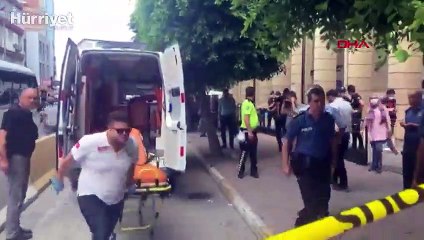 Adana Adliye binası önünde silahlı kavga