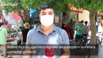 Vaka sayısının artış gösterdiği Adana'da 'pes' dedirten görüntü