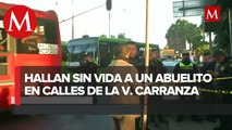 Encuentran el cuerpo de un adulto mayor en la alcaldía Venustiano Carranza