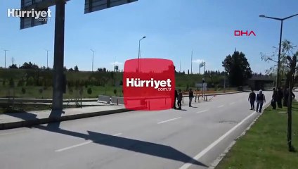 Corona Virüsü testi pozitif çıktı, polislere dehşeti yaşattı