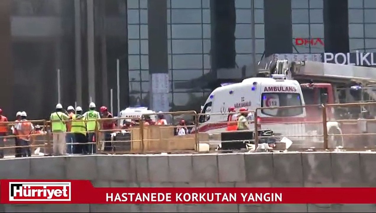 Hastanede yangın!