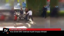 Trafikte tartışma kanlı bitti