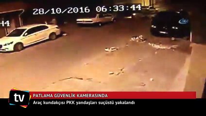 Araç kundakçısı PKK yandaşları suçüstü yakalandı