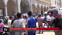 Adana'da cuma namazı sırasında canlı bomba paniği