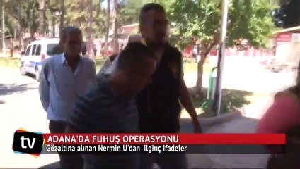 Adana'da fuhuş operasyonu