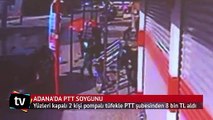 PTT şubesinde pompalı tüfekle soygun