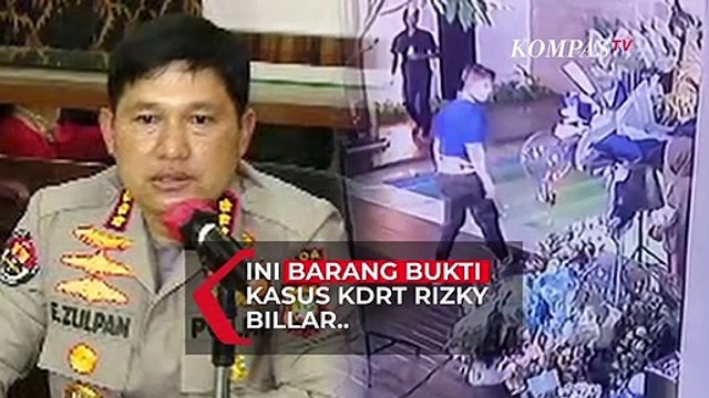 Deretan Barang Bukti Kasus KDRT Rizky Billar: Hasil Visum Hingga Rekaman CCTV