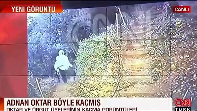 Adnan Oktar ve kedicikler gizli geçitten böyle kaçmış! Yeni görüntüler ortaya çıktı…