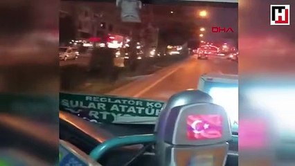 Otobüste yolcu çaldı, şoför söyledi