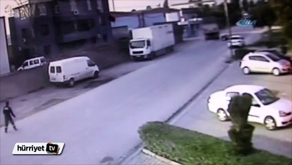 Akıl almaz ölüm kamerada