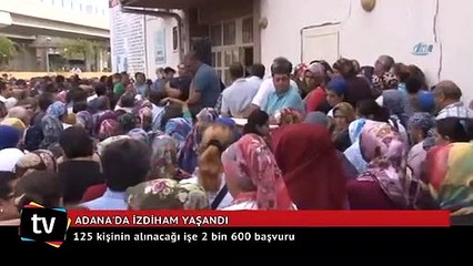 125 kişinin alınacağı işe 2 bin 600 başvuru