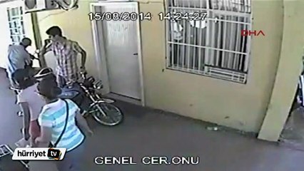 Hastaneden çaldığı motosikletle kaza yaptı