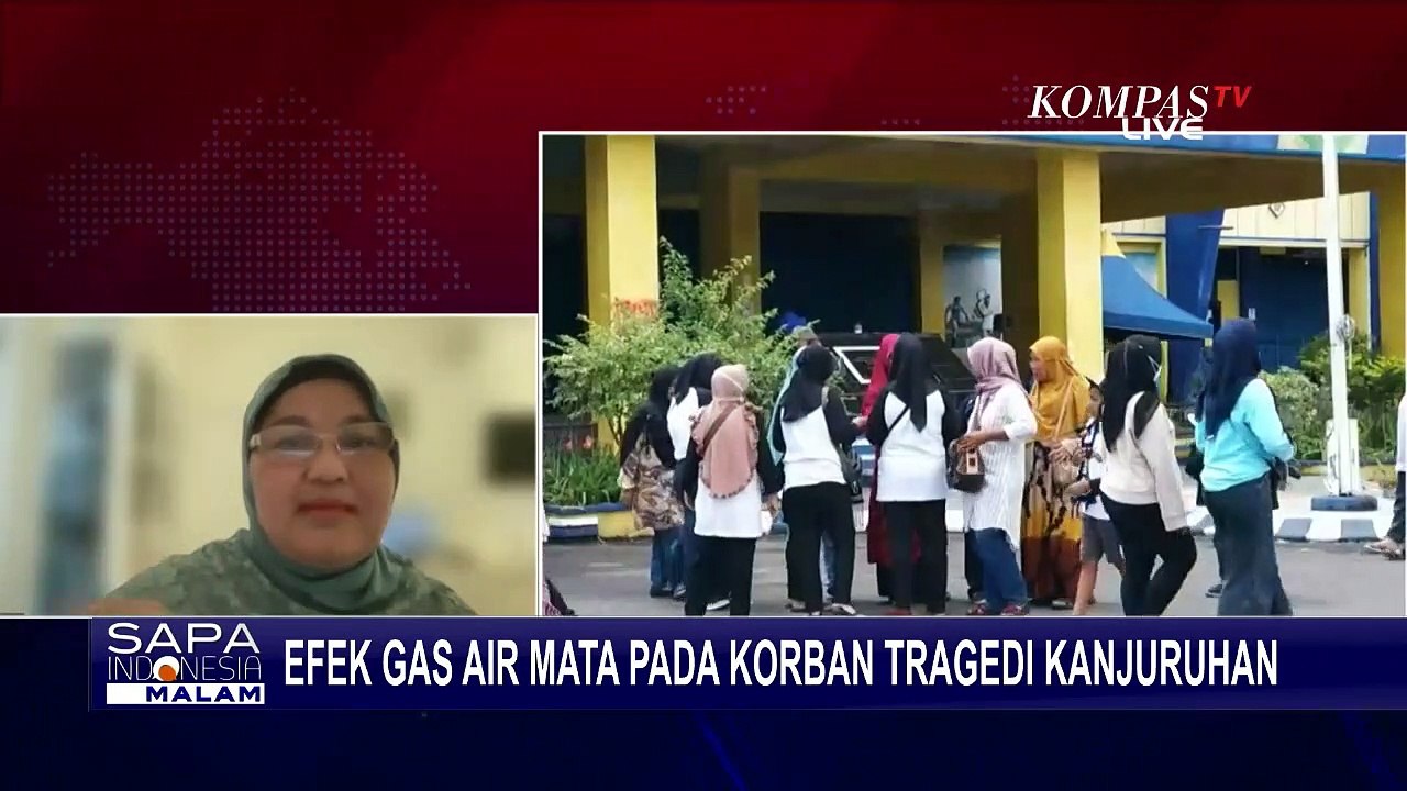 Gas Air Mata Berbahaya? Ini Penjelasan Dokter Spesialis Paru-paru, Erlina Burhan!