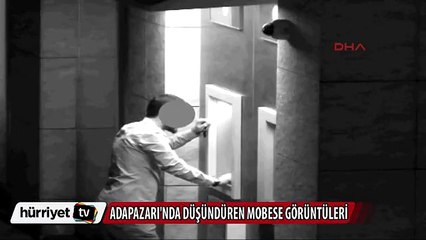 Adapazarı'nda MOBESE'ye yansıyan ilginç anlar