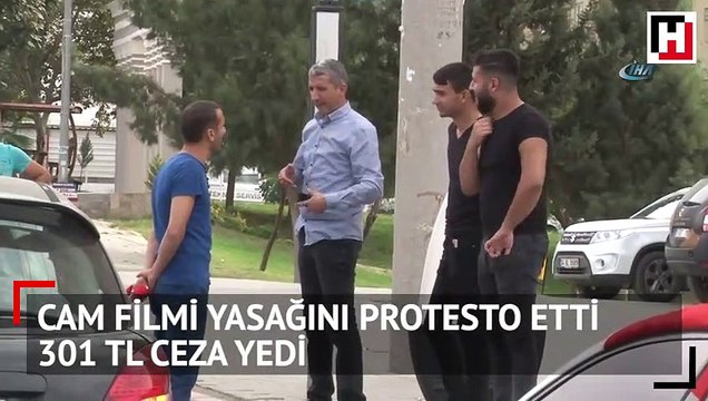 301 TL protestosunda 301 TL ceza yedi