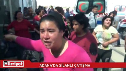 Adana'da silahlı çatışma: 1 ölü, 4 yaralı