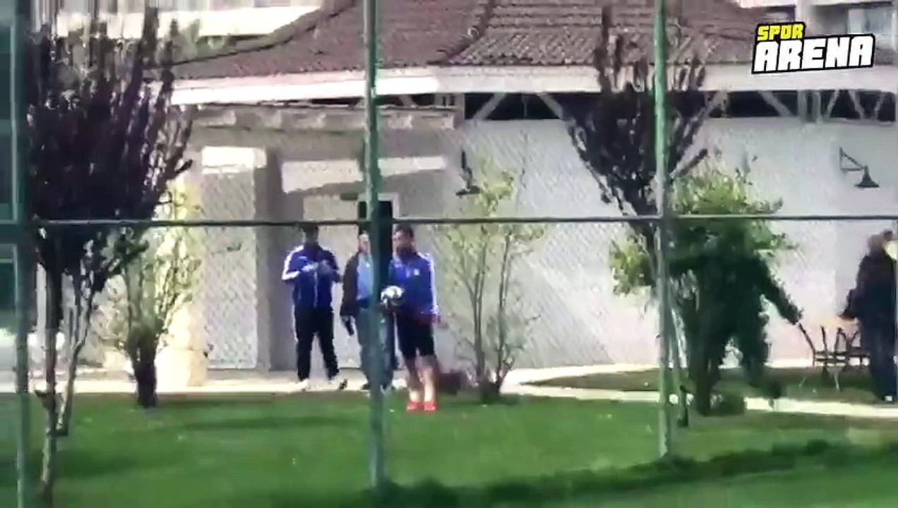 Adem Büyük'ten antrenmanda müthiş gol!