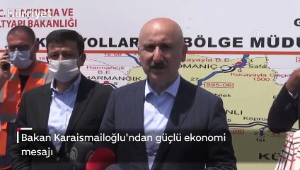 Son dakika... Bakan Karaismailoğlu'ndan güçlü ekonomi mesajı: Projelerimiz sorunsuz devam ediyor