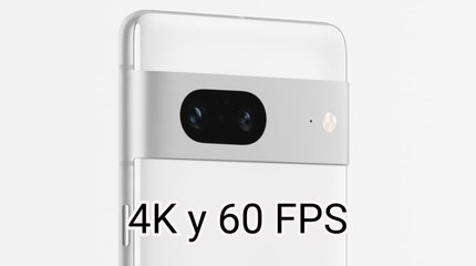 Grabación de vídeo con el Google Pixel 7 en 4K y 60 FPS