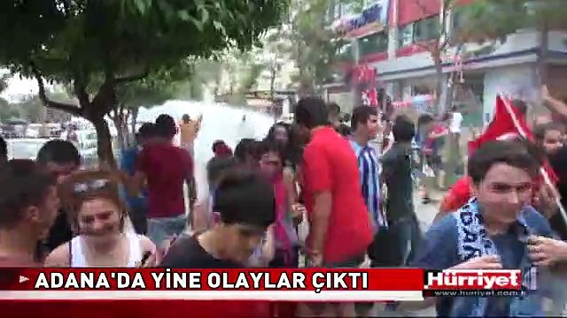 ADANA'DA GEZİ PARKI'NA DESTEK YÜRÜYÜŞÜNDE OLAYLAR ÇIKTI