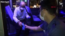 Karantinayı ihlal eden koronavirüs hastası minibüste yakalandı