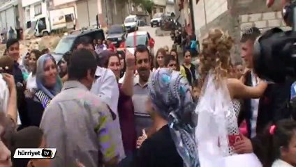 Gaziantep'te düğünden hırsızlık anı görüntülendi