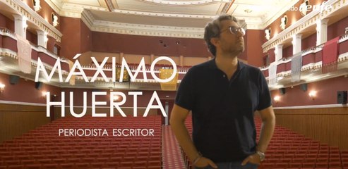 Máximo Huerta: "Llego al periodismo porque quiero ser escritor"