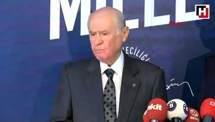 Devlet Bahçeli: AK Parti adayını destekleyeceğiz