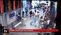Adil Öksüz ve Kemal Batmaz'ın Atatürk Havalimanı'daki görüntüleri