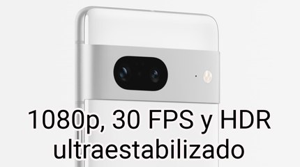Grabación en 1080p ultraestabilizado con HDR y 30 FPS